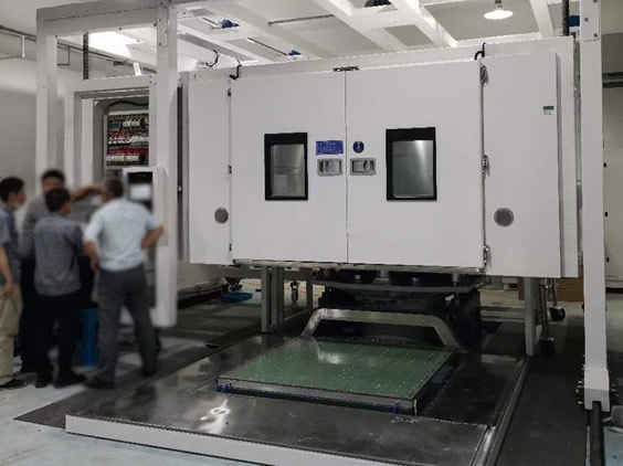 温湿度振动三综合试验设备通过比亚迪电子检测中心验证